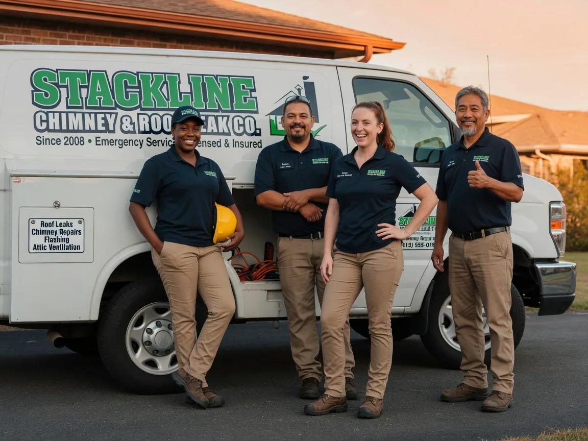Chimney flashing repair company in Coldwater, KS